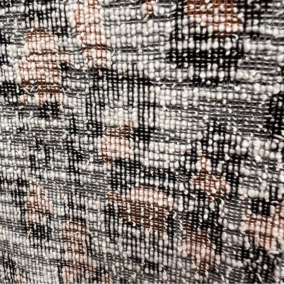 Dolan Anthropologie Leopard Tweed Longline Full Zip Jacket size Medium - Picture 7 of 12